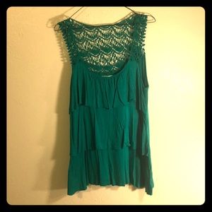 Maurice’s ruffled lace blouse